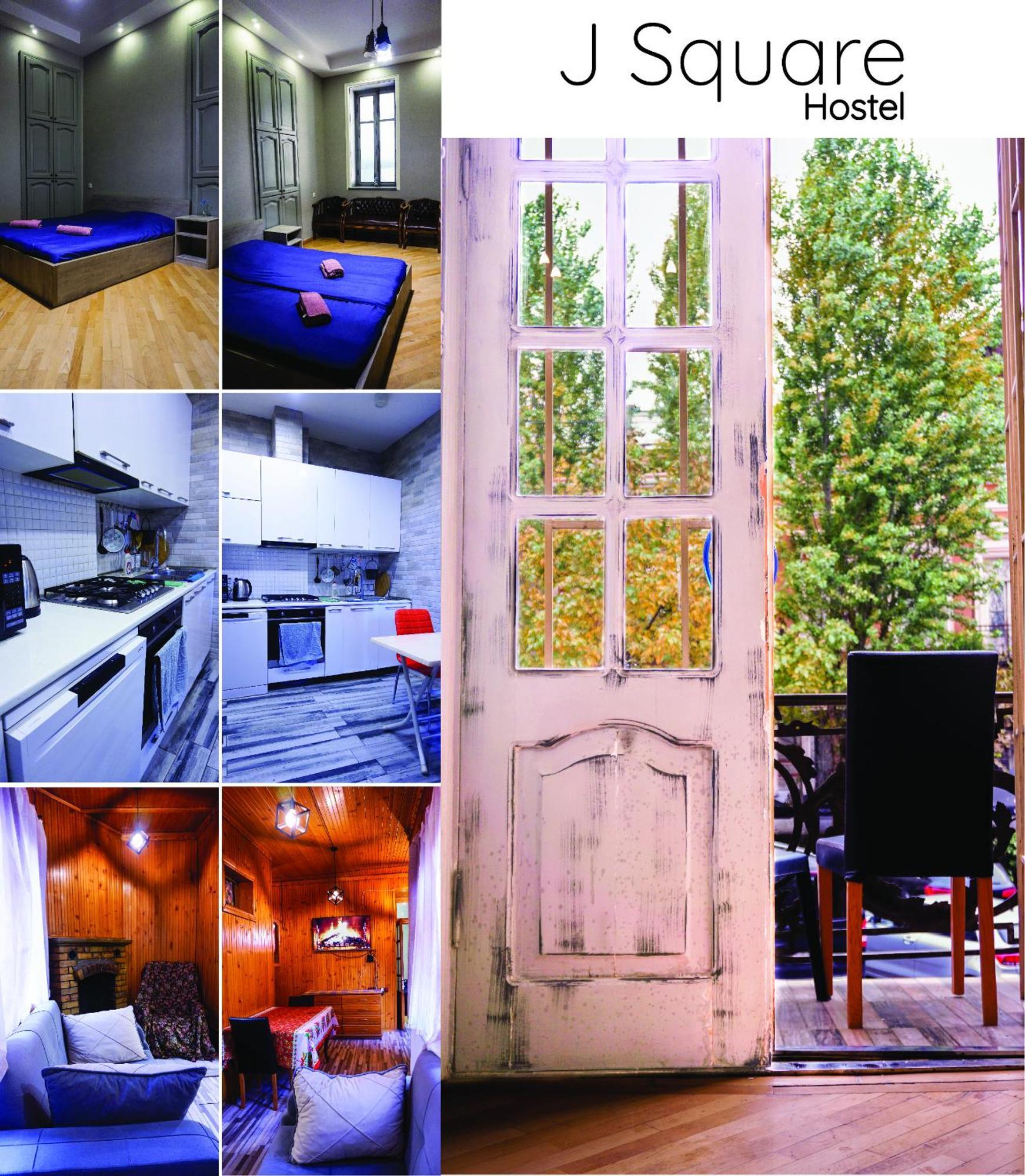 J Square Hostel Tbilisi Bagian luar foto